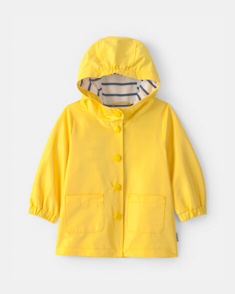 baby boy raincoat - yellow