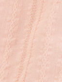 Pink - Baby 3-Piece Lace Trim Outfit Set, Selected