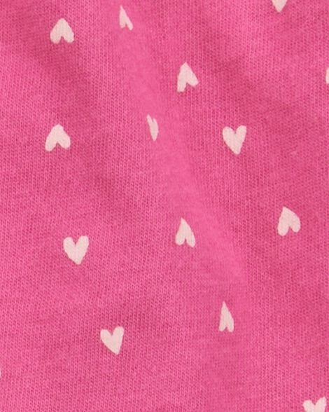 Product image 4 of Baby 2-Piece Heart Flutter-Sleeve Bodysuit Pant Set