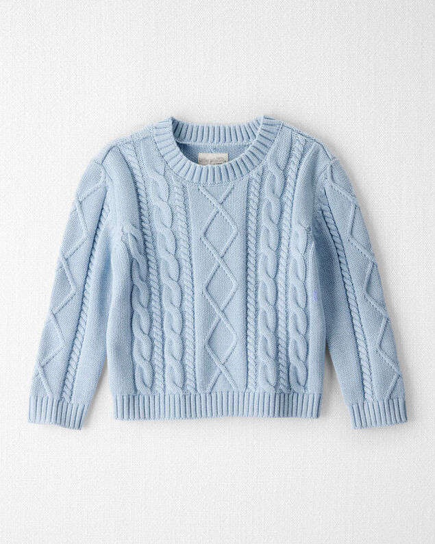 Product image 1 of Toddler Organic Cotton Cable Knit Sweater