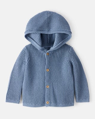 Product image 1 of Baby Hooded Cotton Cardigan