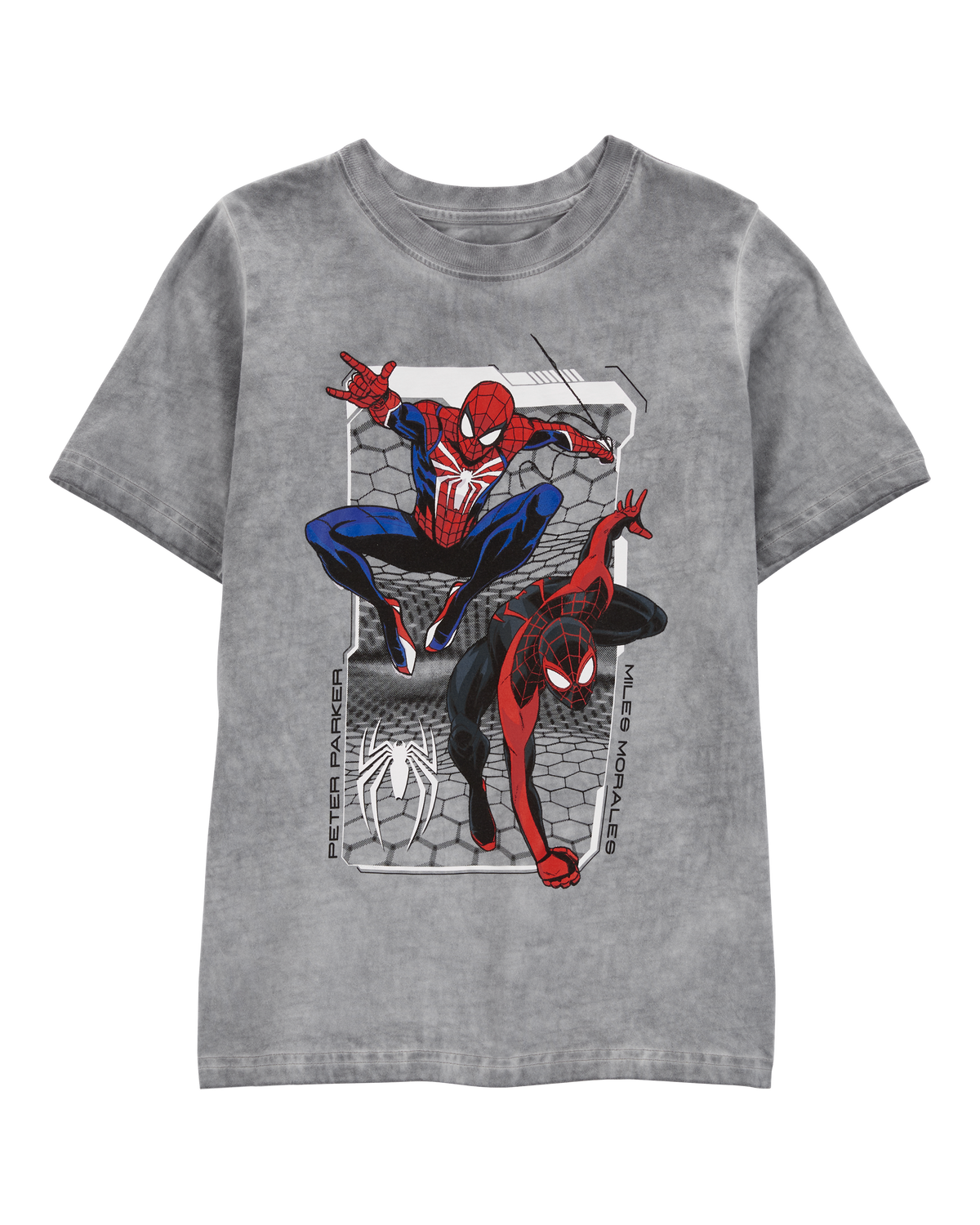 Kid Spider-Man Acid Wash Graphic Tee - OshKosh | Carter's