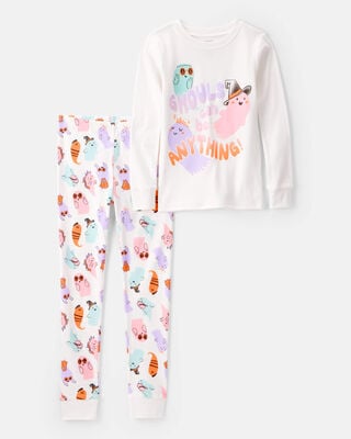 Kid 2-Pack Unicorn Hearts Nightgowns - Pink
