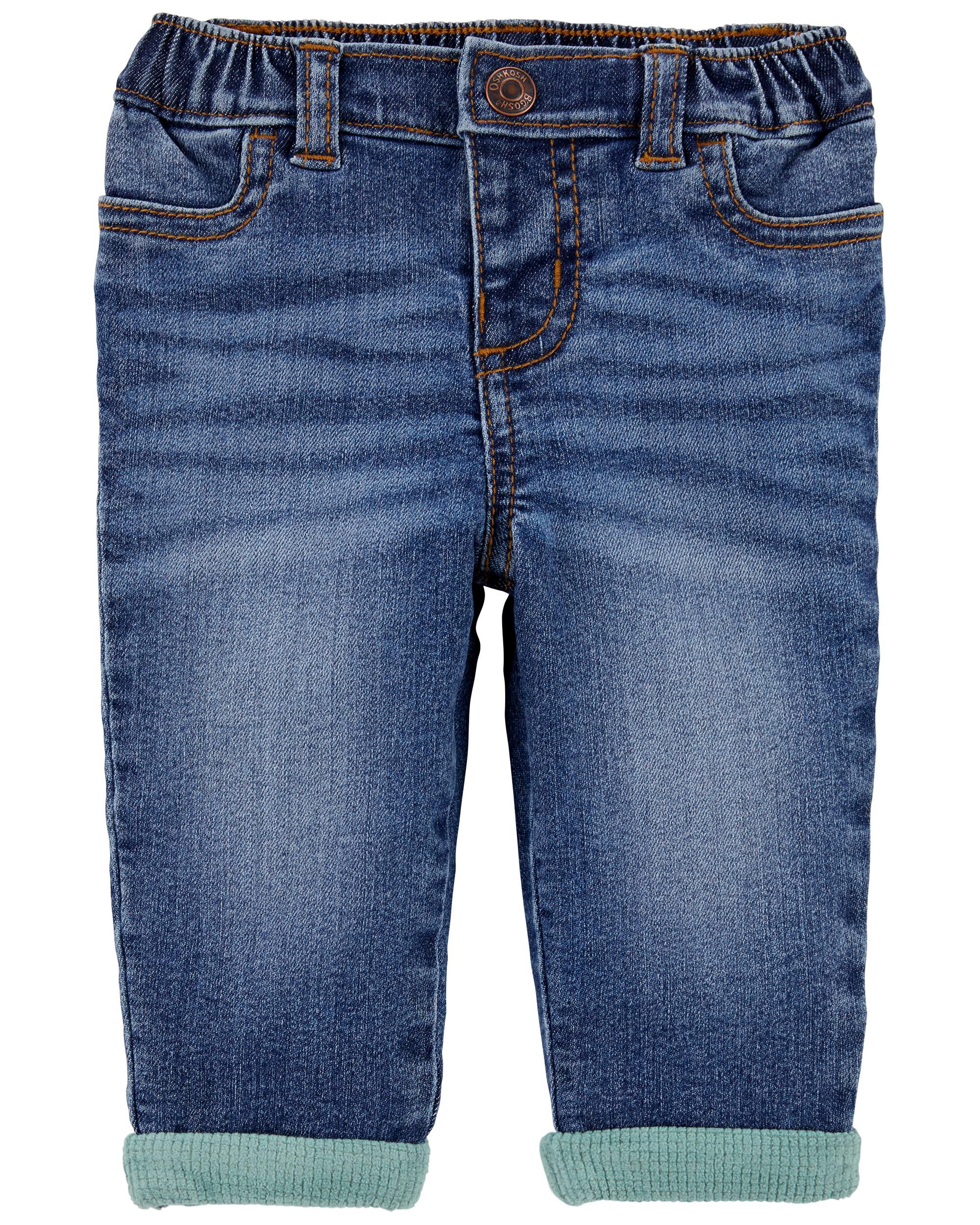 Baby Thermal Lined Jean Pants Blue OshKosh Carter s