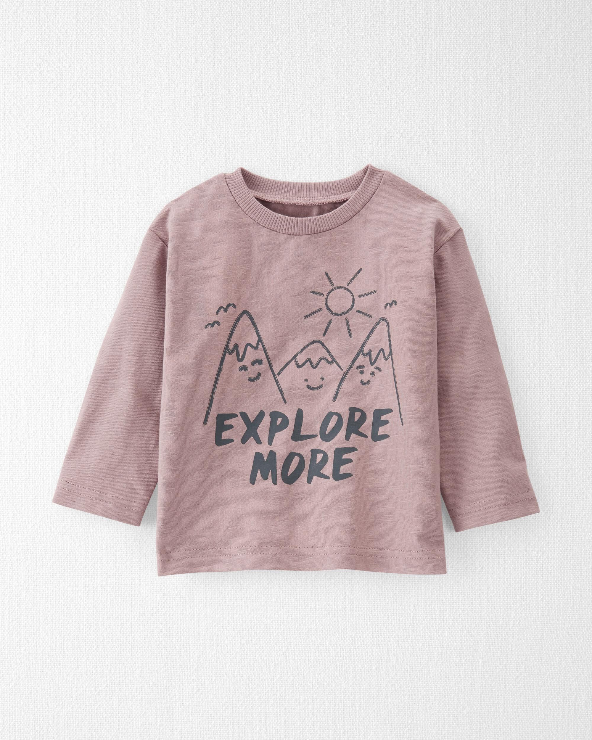 Baby Organic Cotton Explore More Graphic Tee - Little Planet | Carter's