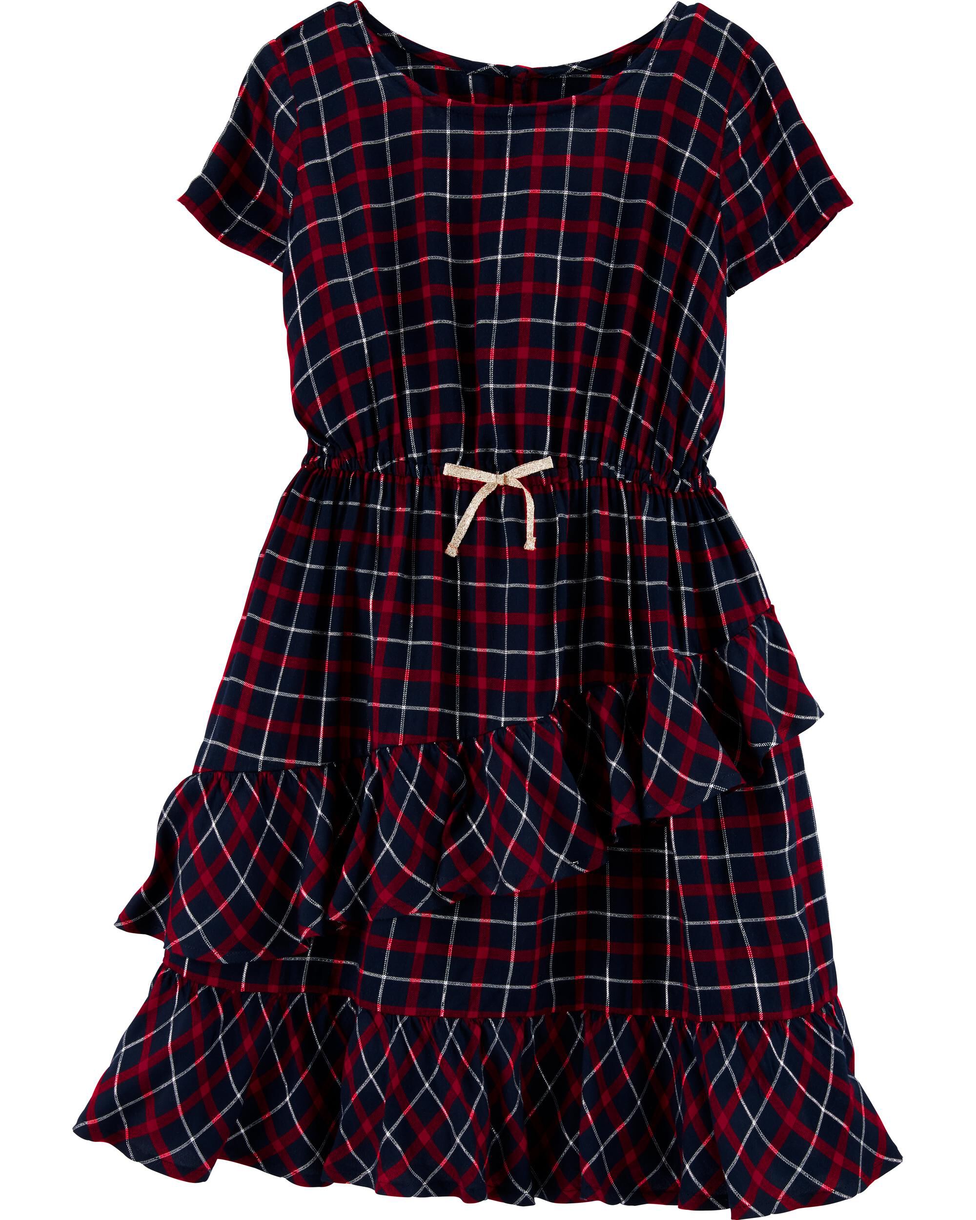 carters plaid dress
