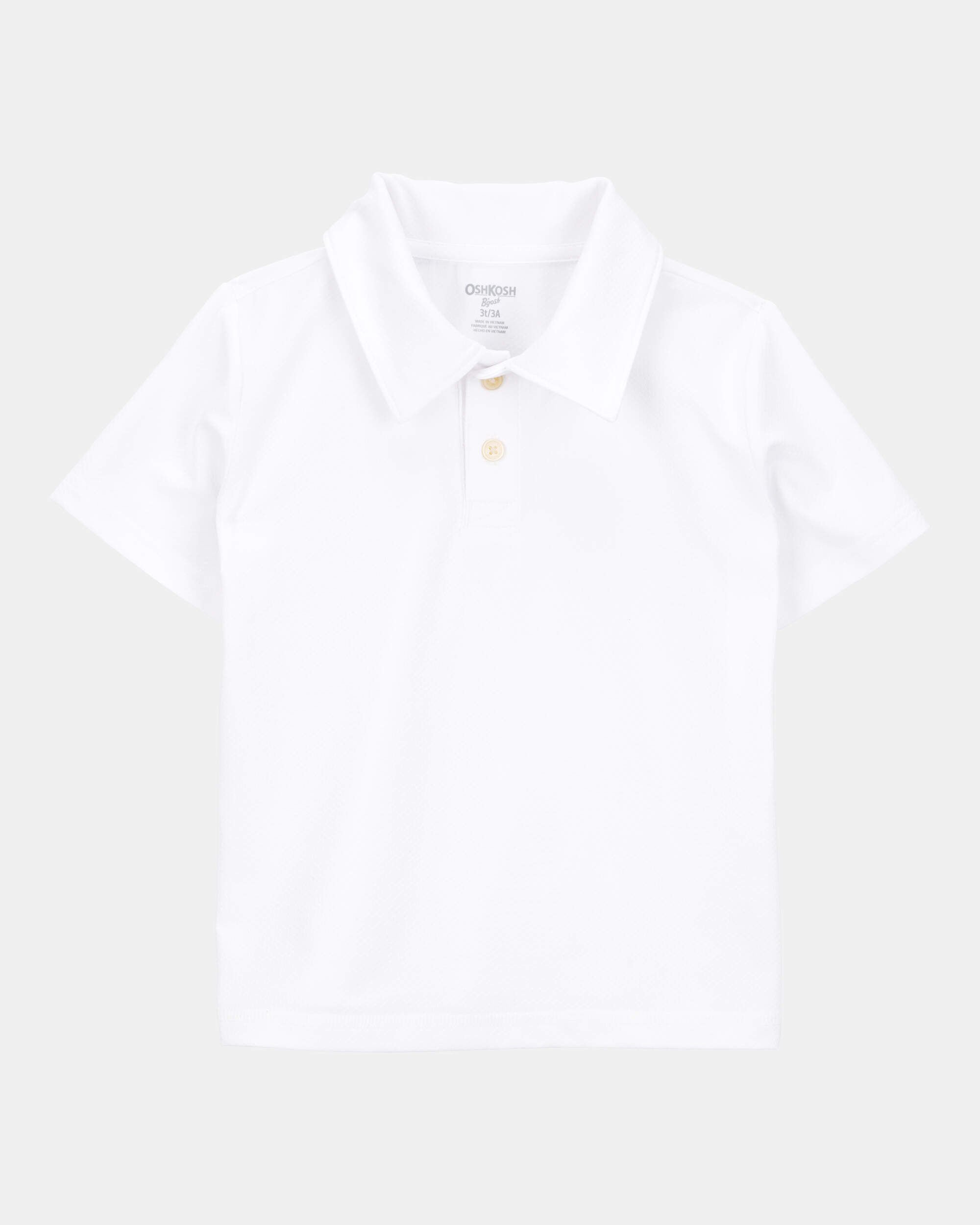 Toddler Active Uniform Polo Shirt in Moisture Wicking BeCool™ Fabric