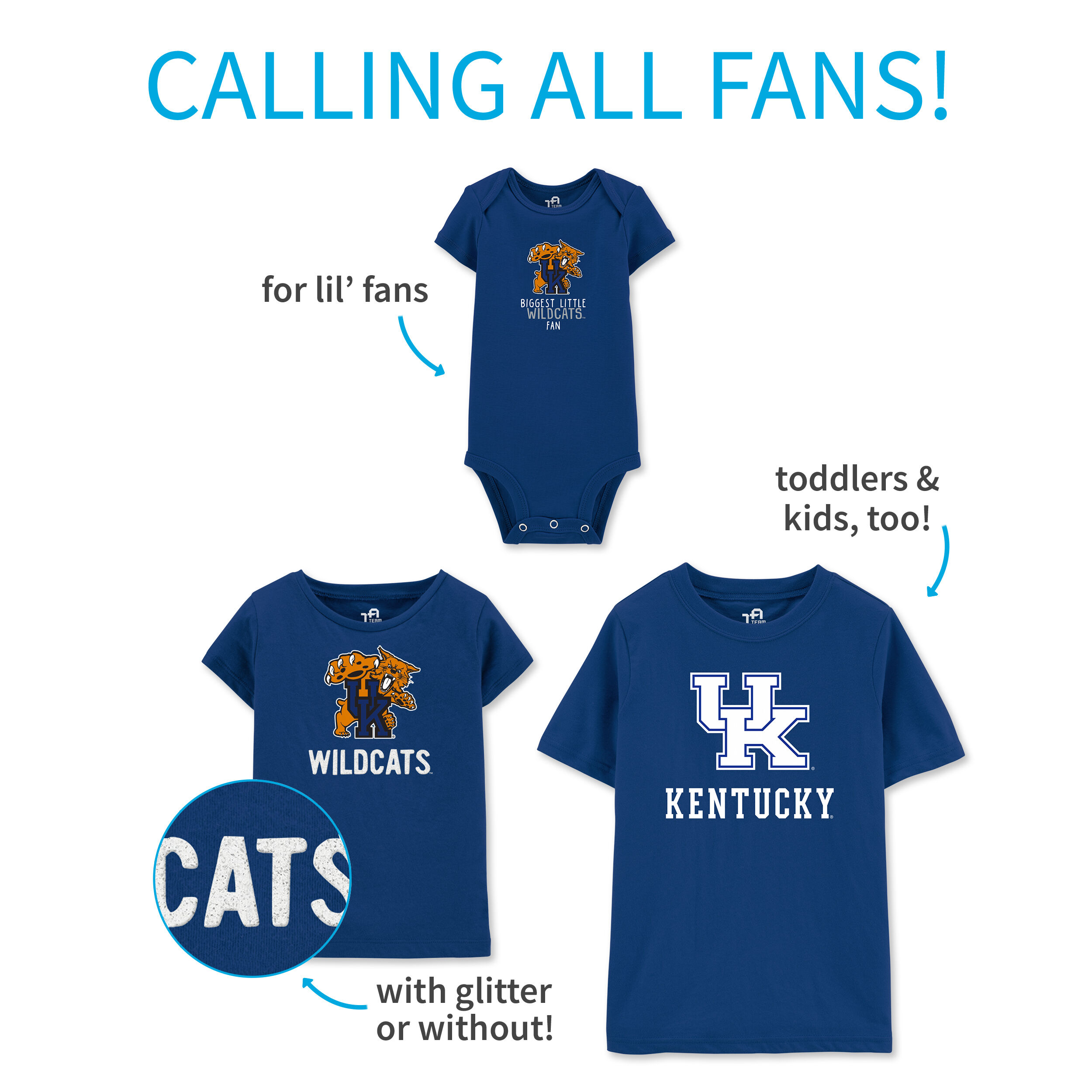 kentucky wildcats baby apparel