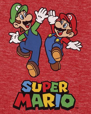 Product image 2 of Kid Super Mario™ Short-Sleeve Graphic Tee - Red