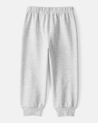 Product image 2 of Toddler Boy Bluey French Terry Drawstring Joggers - Grey