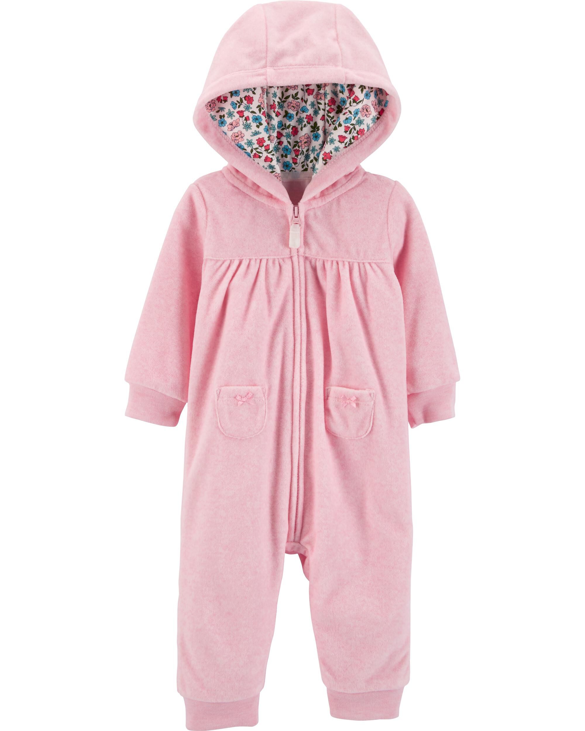 carters fleece jumpsuit