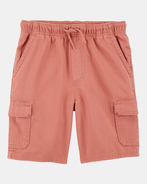 Kid Cargo Utility Shorts - Red