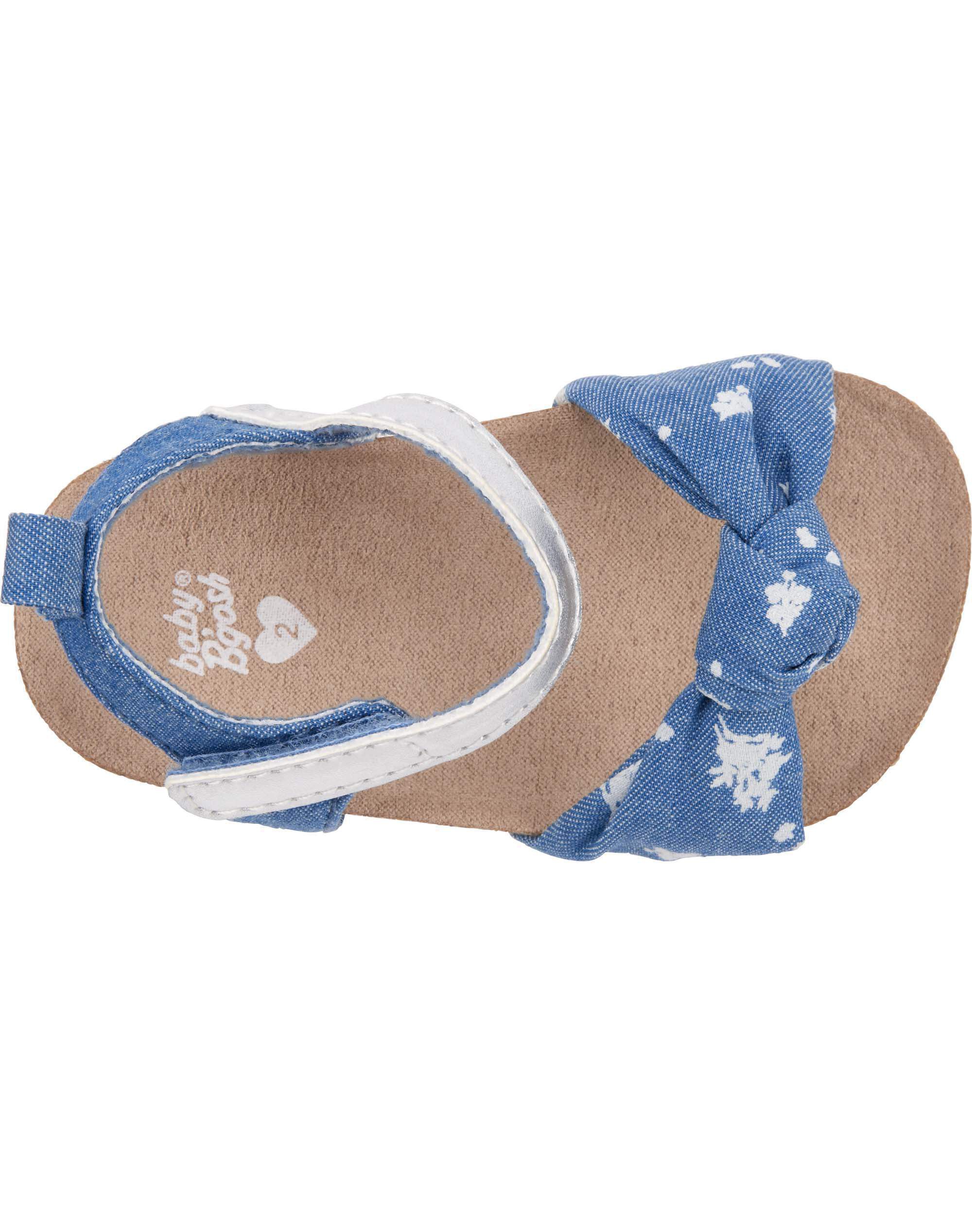 Carter's chambray cork sandals hot sale