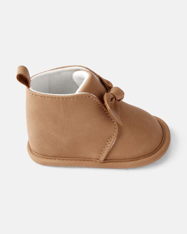 Product image 2 of Baby Girl Bow High-Top Casual Shoes - Brown