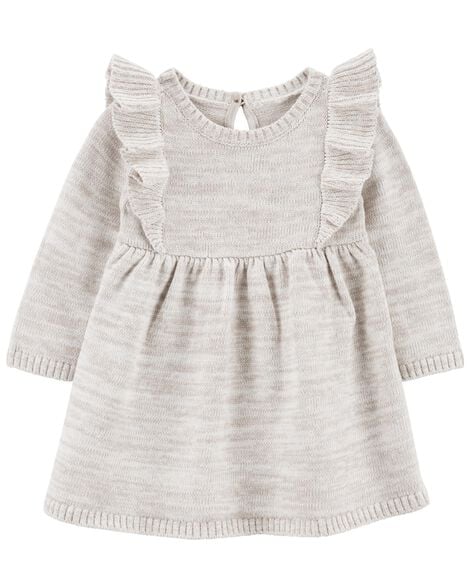 Product image 1 of Baby Long-Sleeve Sweater Dress