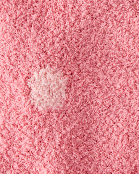 Product image 2 of Polka Dot Plush Blanket - Pink