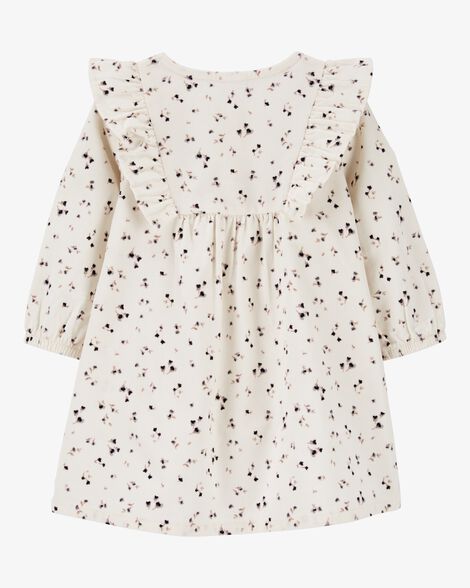 Baby Floral Corduroy Dress