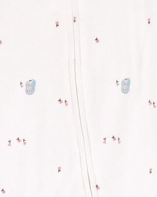Product image 2 of Baby Owl 2-Way Zip Cotton Sleep & Play Pajamas