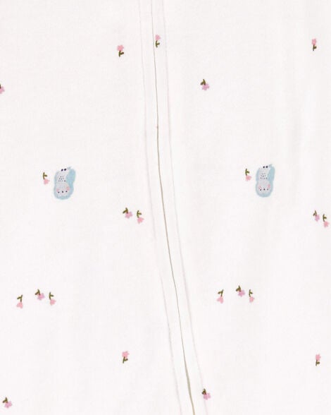  Product image 2 of Baby Owl 2-Way Zip Cotton Sleep & Play Pajamas