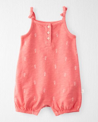 Product image 1 of Baby  Romper Made with Organic Cotton in Seahorse Print