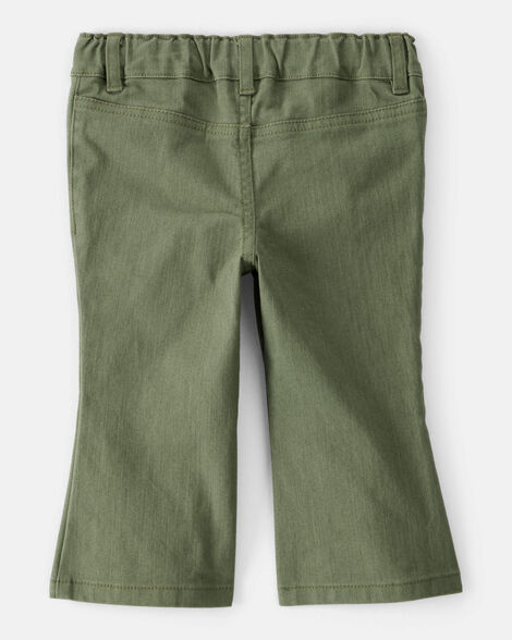 Product image 2 of Baby Girl Cotton Flare Pants - Green