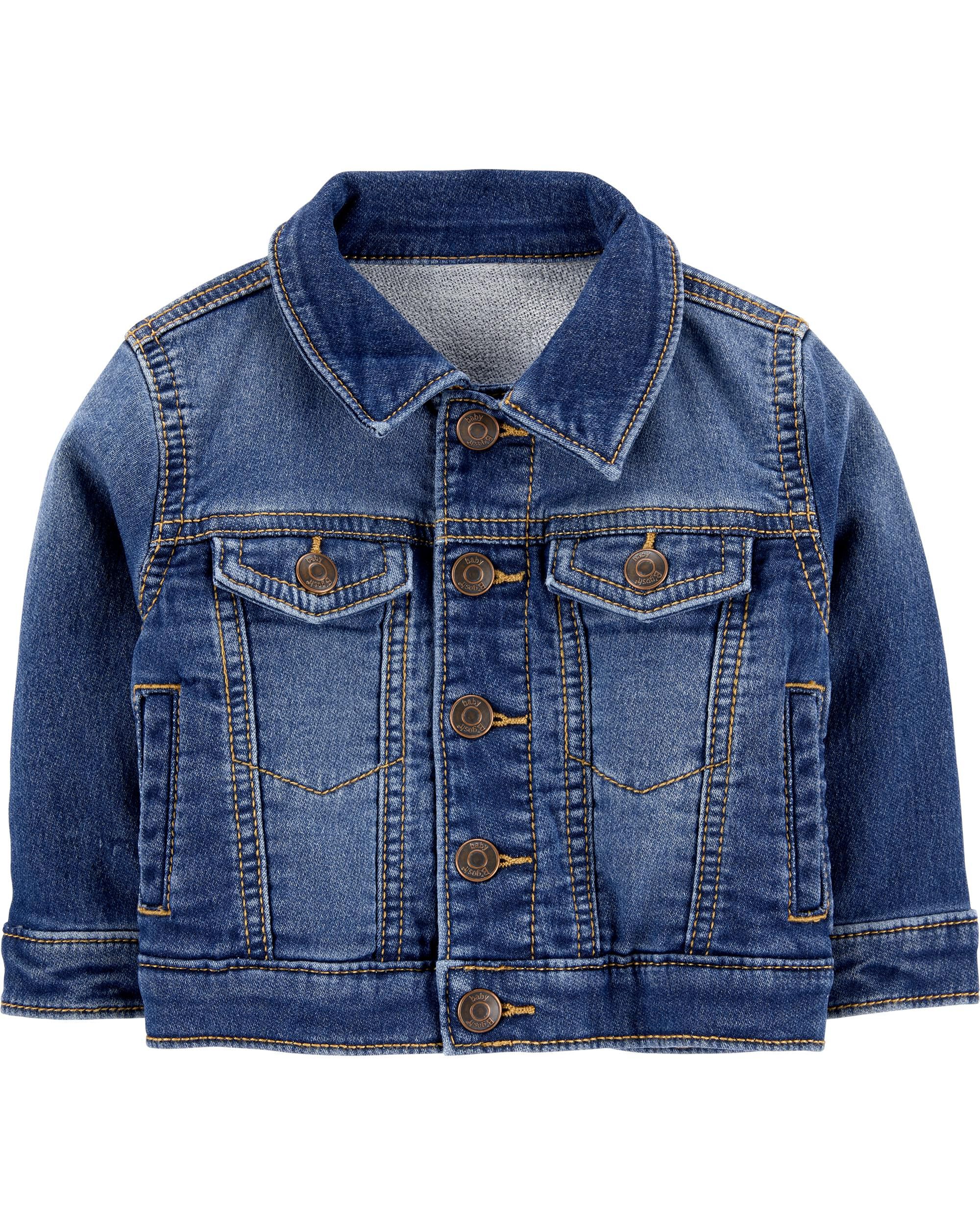 newborn baby boy jean jacket