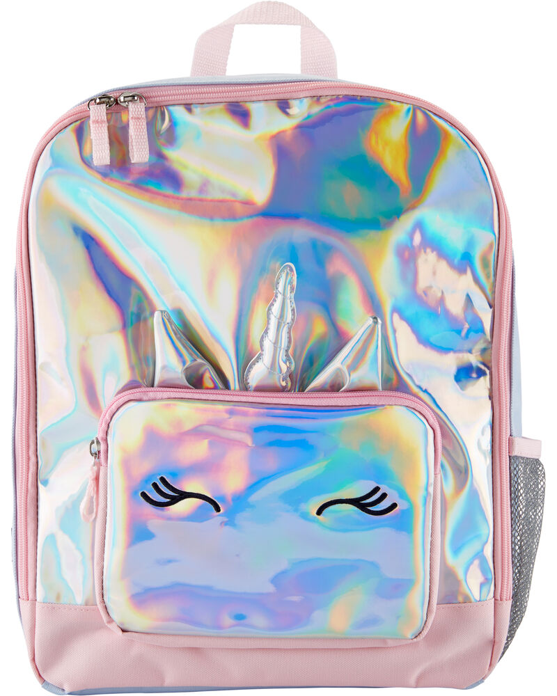 oshkosh holographic unicorn backpack carters com
