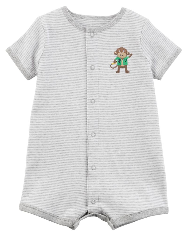 Carters Baby Boys Monkey Scooter Footed Coverall