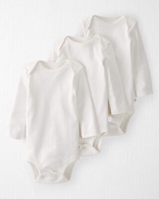 Product image 1 of Baby 3-Pack Organic Cotton Bodysuits