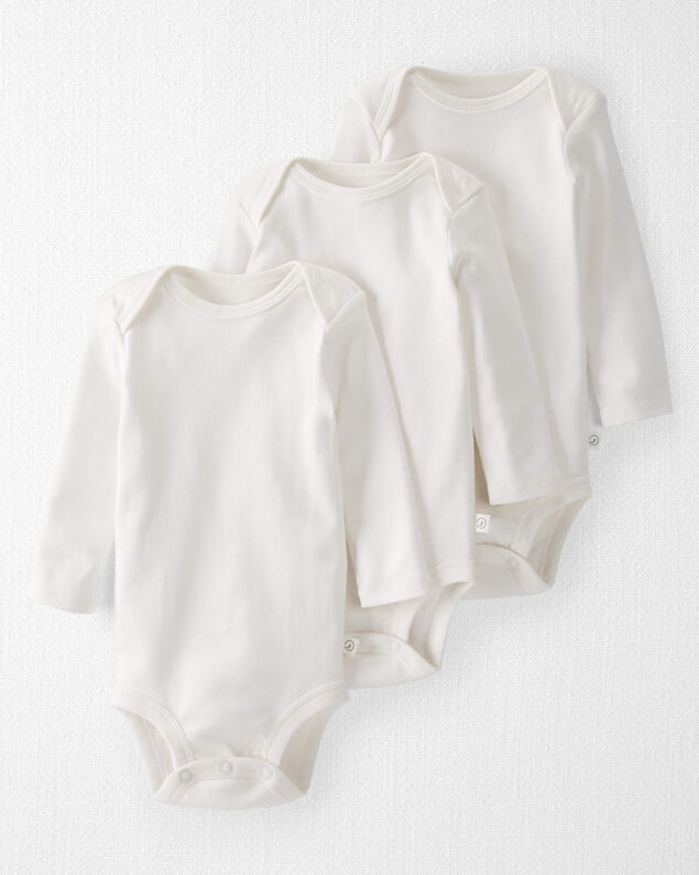 Product image 1 of Baby 3-Pack Organic Cotton Bodysuits
