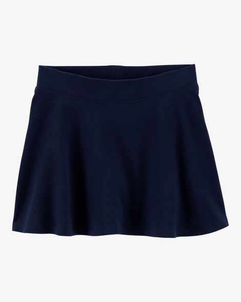  Product image 1 of Toddler Ponte Knit Uniform Skort - Navy