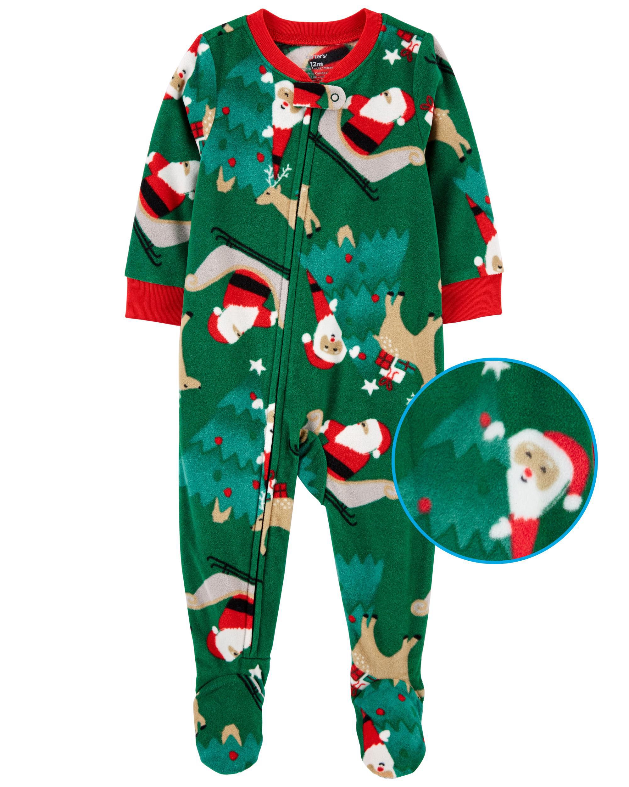 New Carter's Santa Suit 12m One Piece Holiday Christmas 