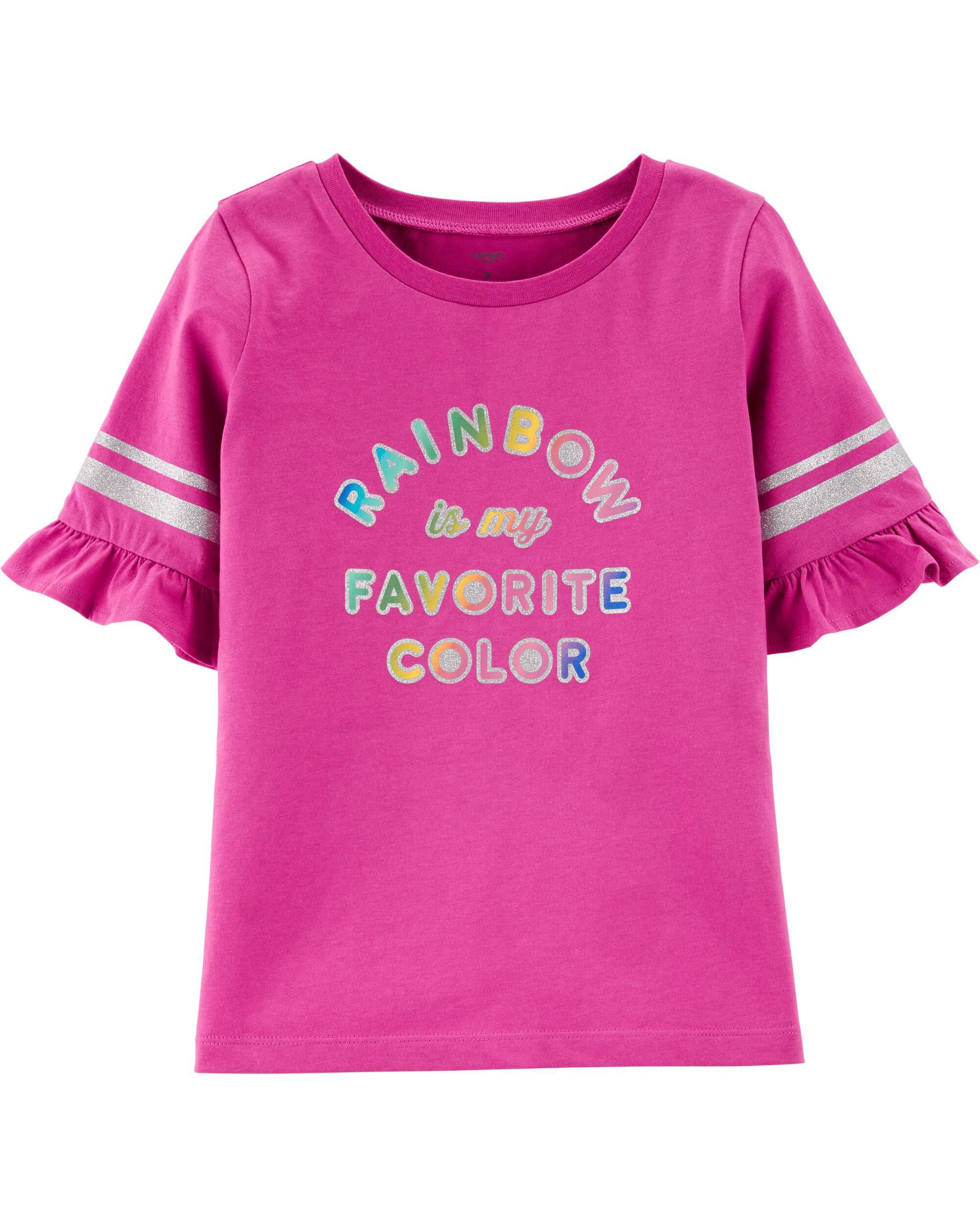 Rainbow is My Favorite Color Toddler T Shirt