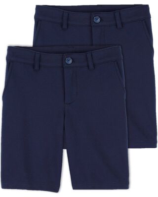 Product image 1 of Kid 2-Pack Stretch  Uniform Chino Shorts