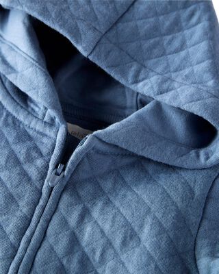 Product image 2 of Baby Quilted Double Knit Jumpsuit Made with Organic Cotton