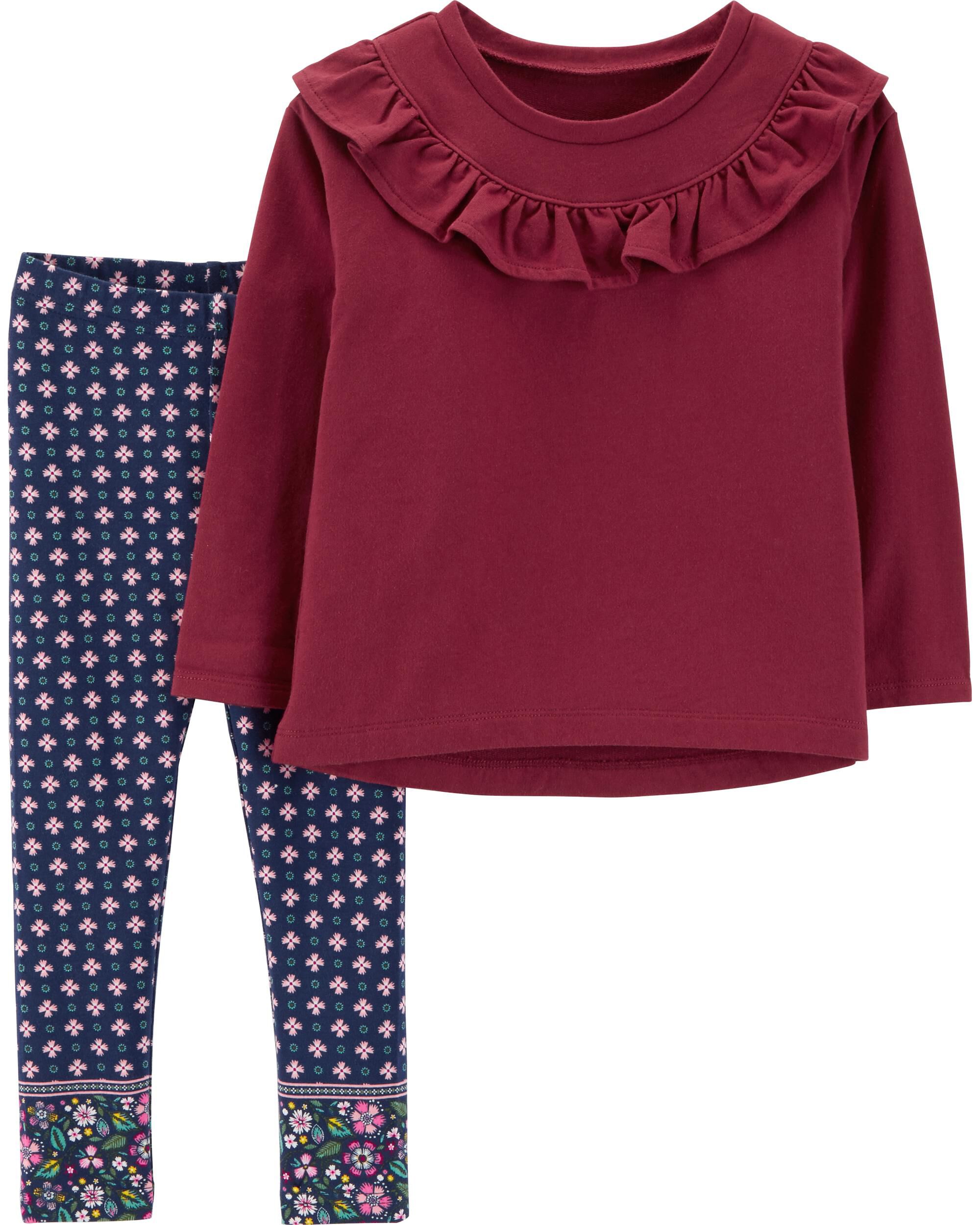 carter's ruffle pants