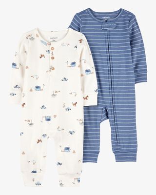 Product image 1 of Baby 2-Pack Jumpsuits
