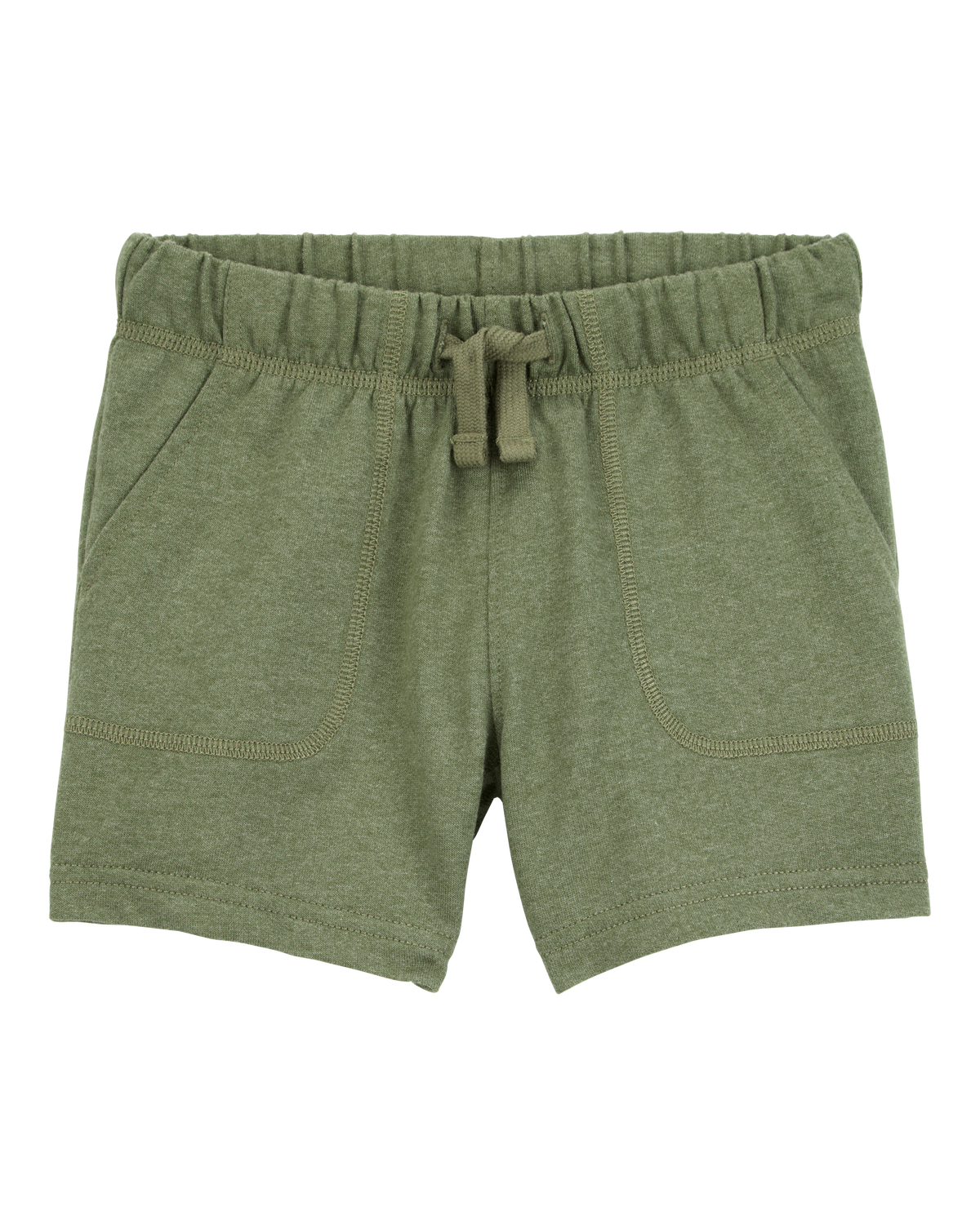 Toddler Pull-On French Terry Shorts - Green - Carter's