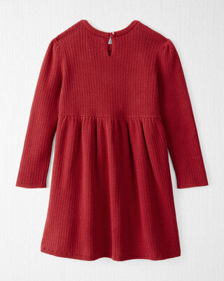 Product image 2 of Toddler Girl Organic Cotton Sweater Knit Dress