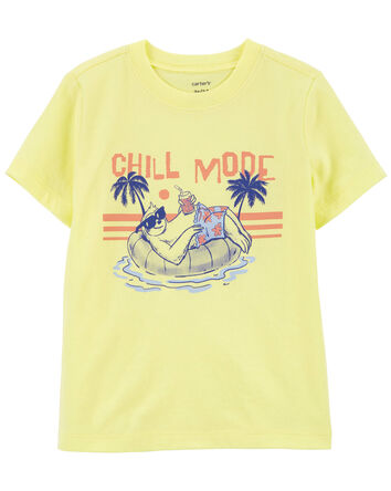 Toddler Sloth Chill Vibes Graphic Tee