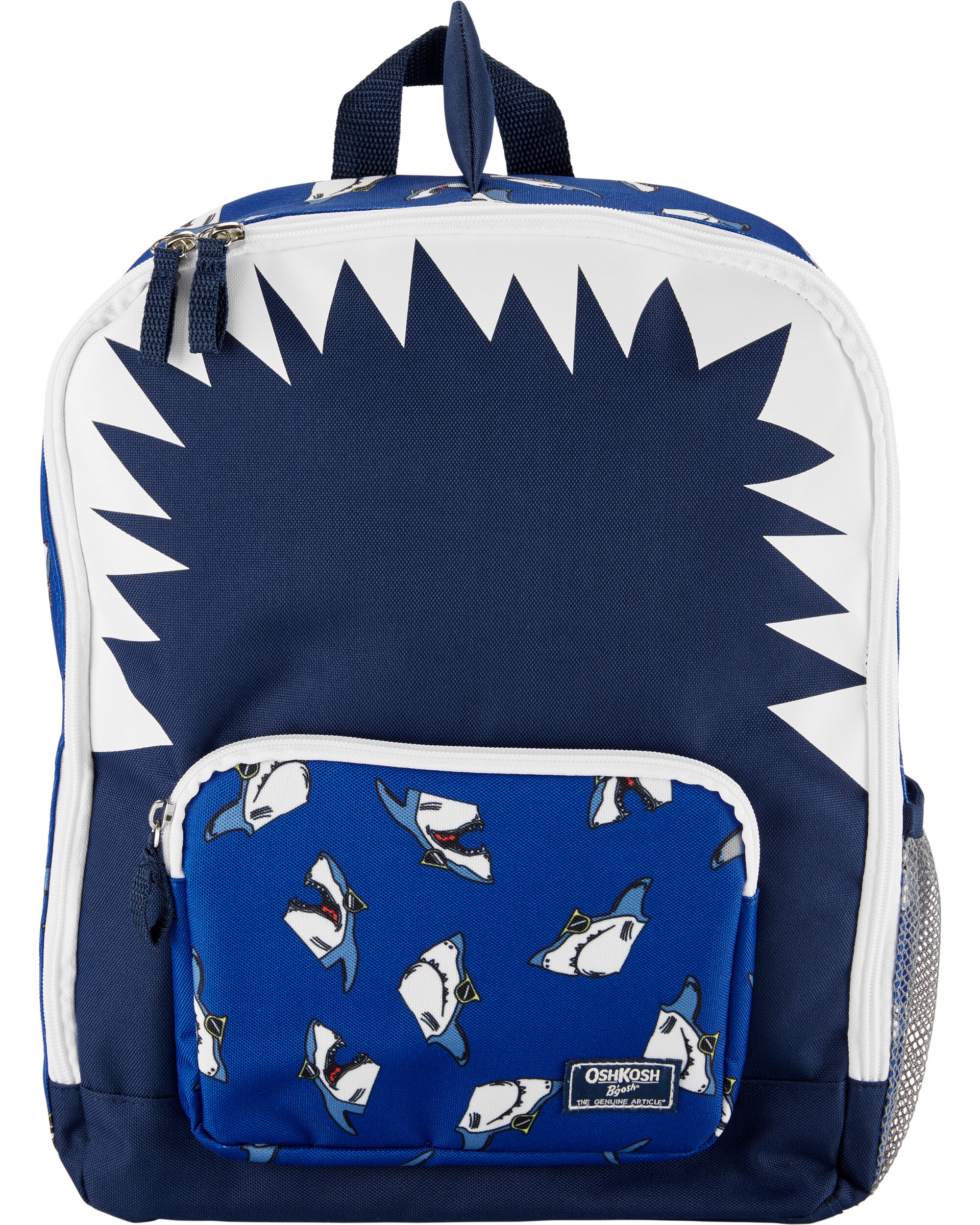 blue shark backpack
