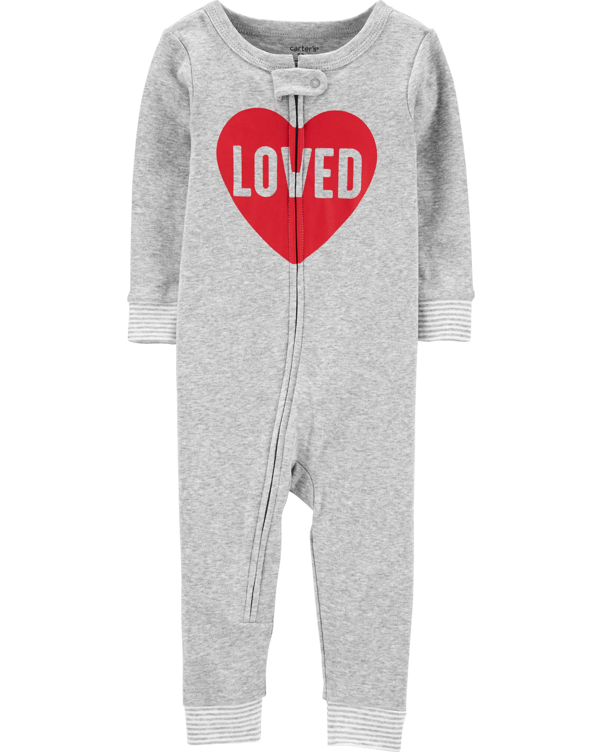 carters valentines pajamas