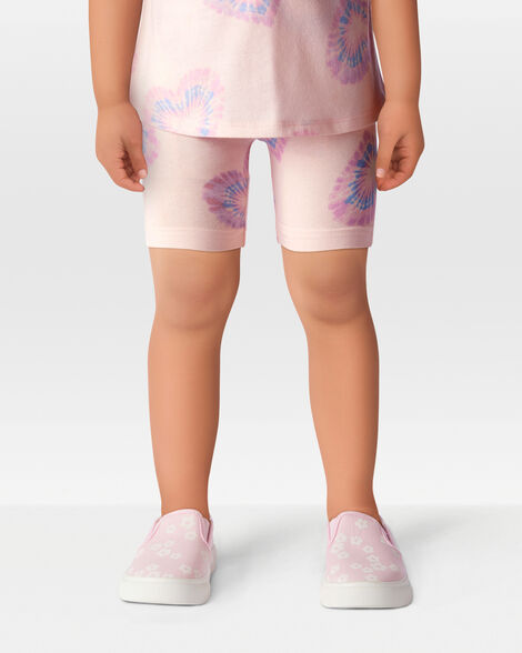 Product image 2 of Toddler Heart Bike Shorts - Pink