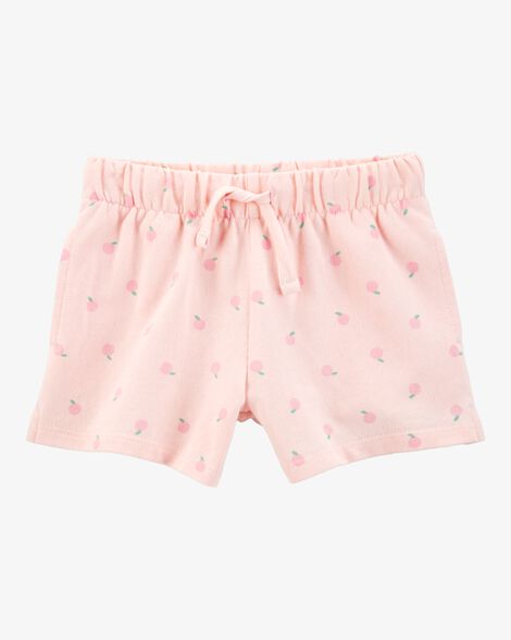  Product image 1 of Toddler Pull-On French Terry Shorts - Pink