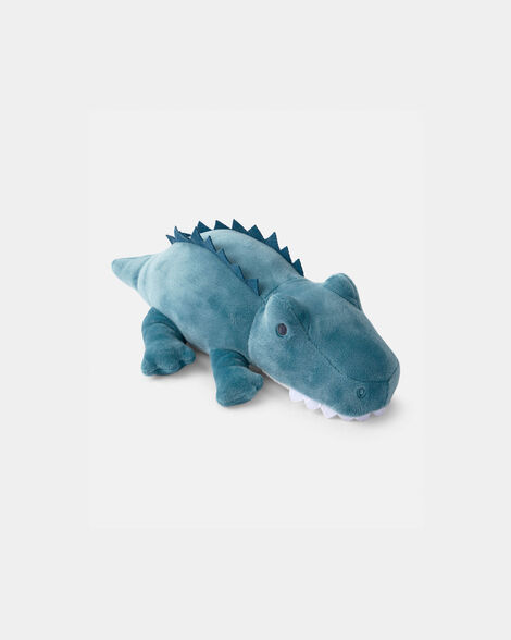alligator plush toy - green