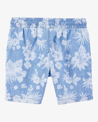 Product image 2 of Kid Pull-On Bermuda Shorts - Blue