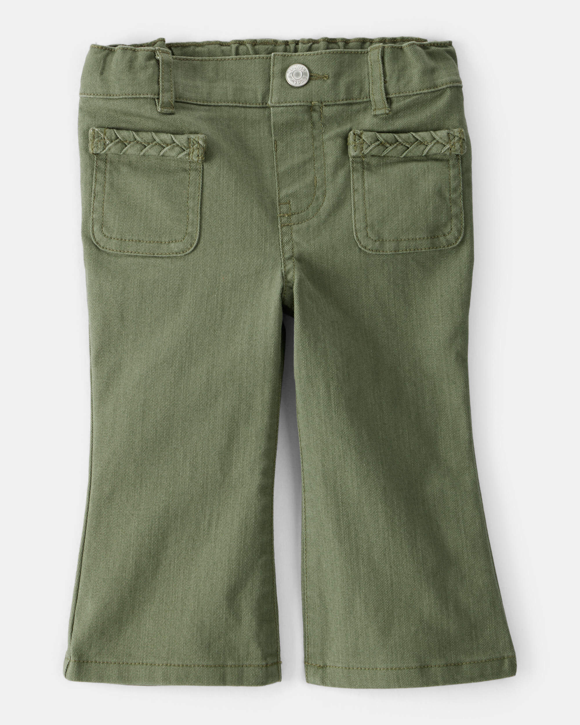 Baby Girl Cotton Flare Pants