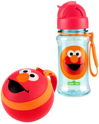 Product image 1 of Sesame Street Snack Cup & Straw Bottle Set - Elmo