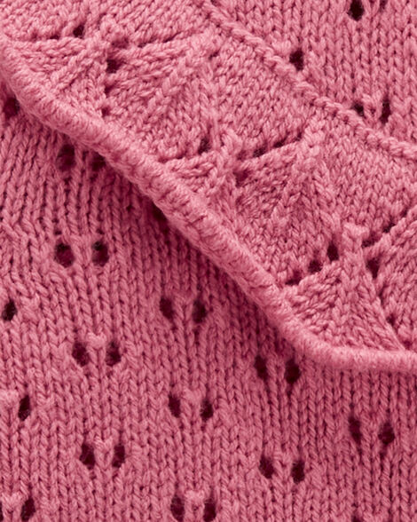  Product image 2 of Baby Crochet-Knit Cardigan Sweater