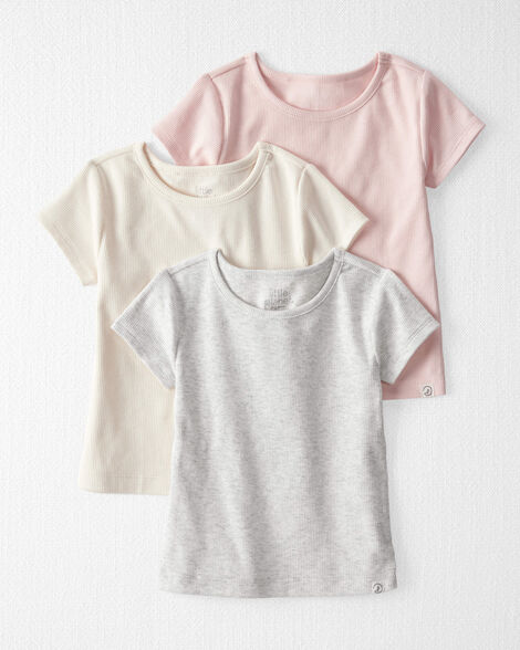 Product image 1 of Toddler 3-Pack Organic Cotton Tees